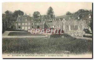 Old Postcard Bagnoles de L'Orne surroundings Le Chateau Chantepie