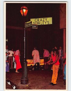 M-129145 Bourbon Street Beat French Quarter New Orleans Louisiana