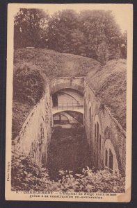 BELGIUM, Postcard, Charlemont, The headquarters hospital, RPPC, Unposted