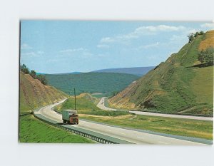 Postcard A Deep Cut in Pennsylvania USA