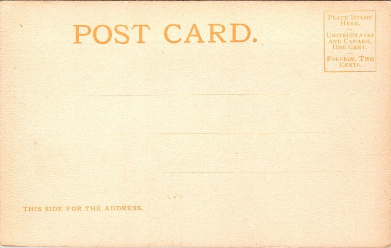 Postcard Washburne and Pillsubry Flour Mills in Minneapolis, Minnesota