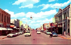 New Mexico Tucumcari Main Street Scene