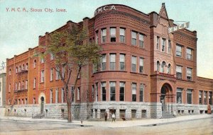 Sioux City, IA Iowa    YMCA BUILDING   ca1910's Vintage Leighton Postcard