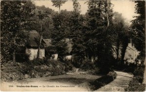 CPA VEULES-les-ROSES - Le Chemin des Cressonnieres (105691)