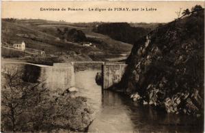 CPA Env. de ROANNE - La digue de Pinay sur la Loire (459658)