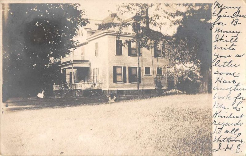 New Britain Connecticut Residence Real Photo Vintage Postcard AA21609