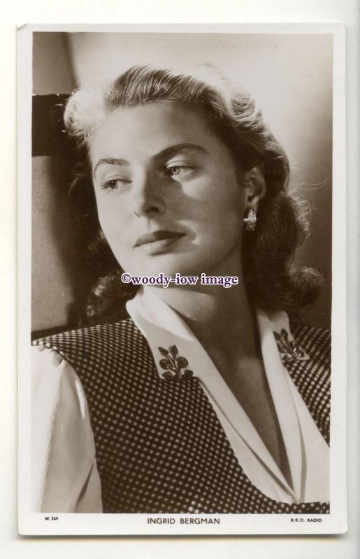 b6112 - Film Actress - Ingrid Bergman, Picturegoer Series, No.W.269 - postcard