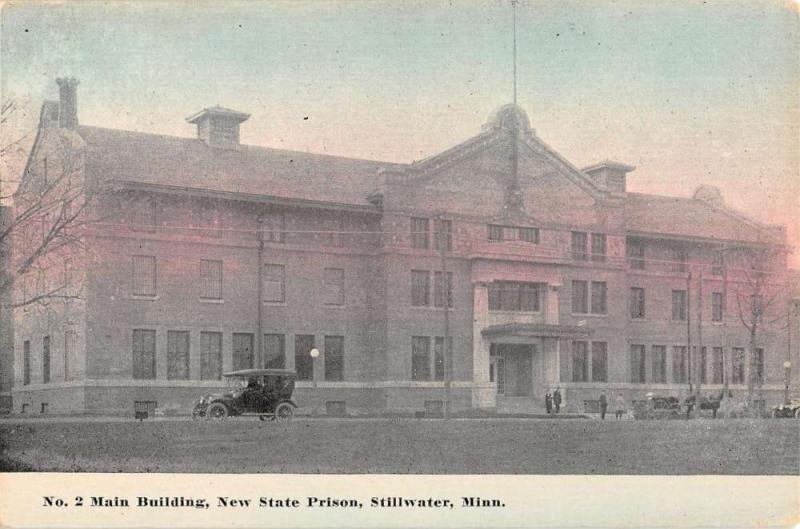 Stillwater Minnesota New State Prison Main Bldg Antique Postcard K105702