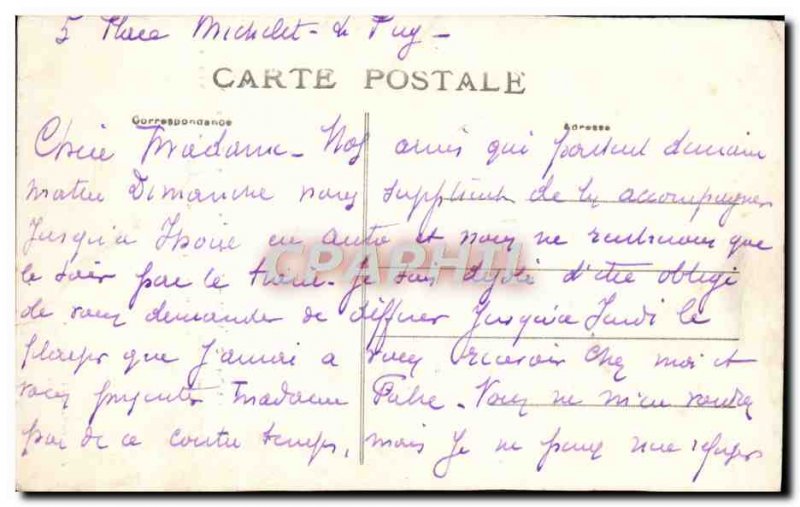 Old Postcard La Chaise Dieu Tapestries & # 39Arras Resurrection of Jesus