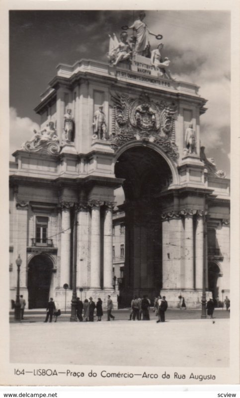 RP: LISBOA , Portugal , 1920-30s ; Praca do Comercio