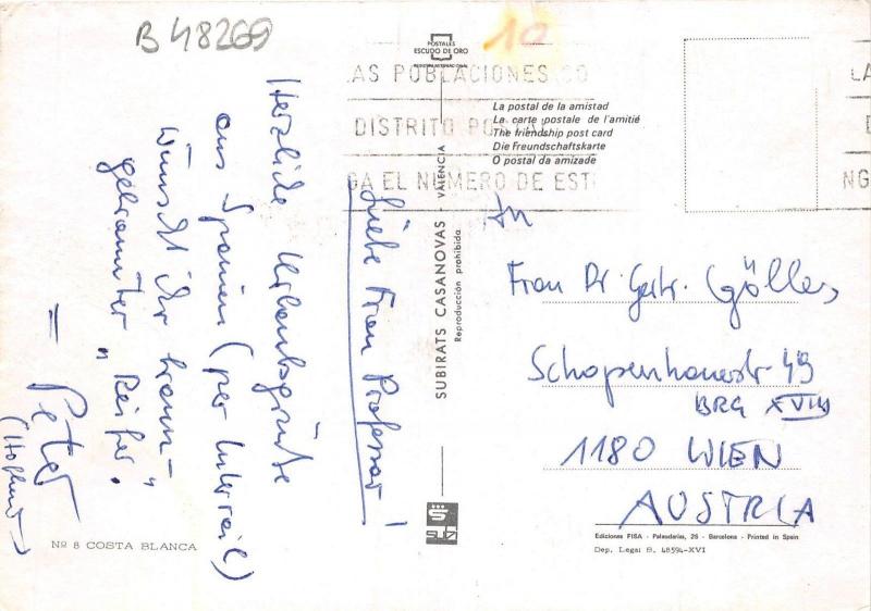 B48269 Costa Blanca sunset  spain