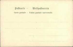 Kohl Schwarzburg Rudolstadt Germany Heraldic Crest c1910 Postcard