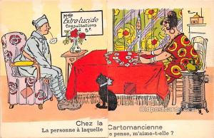 Chez la Cartomancienne Military Comic Unused 