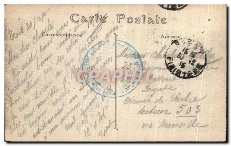 Old Postcard Brest Dajot Course