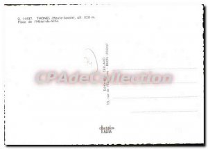 Postcard Modern Place De Thones I'Hotel Town