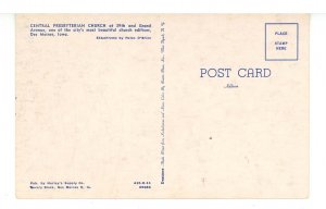 IA - Des Moines. Central Presbyterian Church