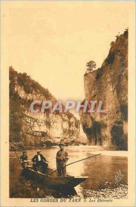 Old Postcard GORGES TARN The Detroits