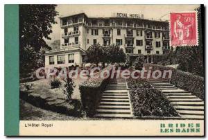 Old Postcard Brides les Bains Hotel Royal