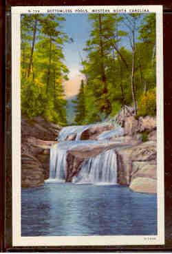 North Carolina colour PC Bottomless Pools Western NC unused