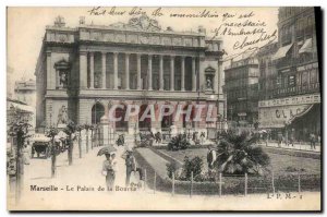 Old Postcard Marseille The Palace Of Stock