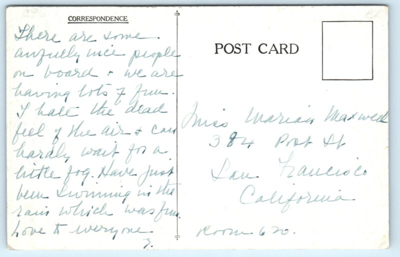 Steamship Chiriqui United Fruit Company Ship Postcard