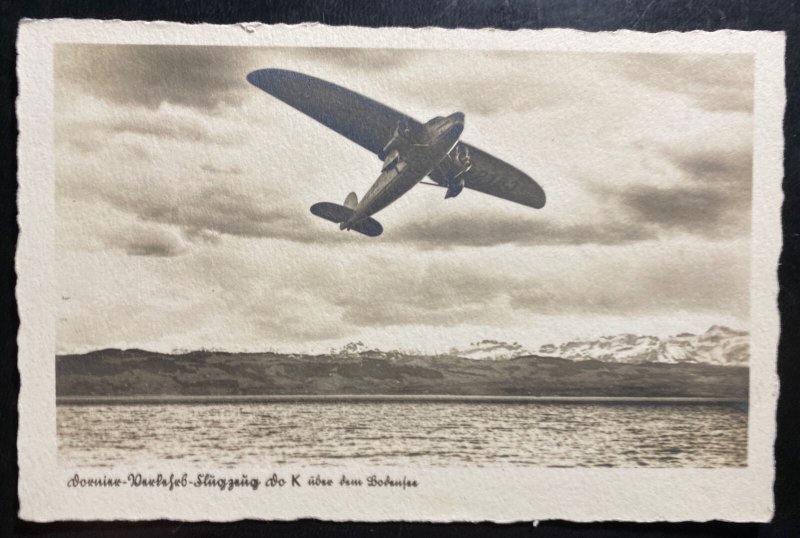 Mint Dornier DOX Seaplane RPPC Postcard Biggest In The World Friedrichshafen 