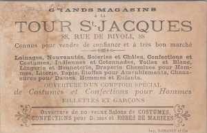 Victorian Trade Card Tour St. Jacques Victor Hugo L1