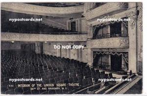 Interior, Lincoln Square Theatre, NYC