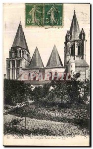 Old Postcard Amboise The Collegiale St. Ours