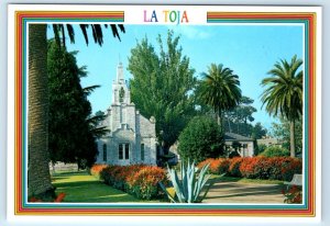 Isla De La Toja Galicia Capilla y Jardines SPAIN 4x6 Postcard