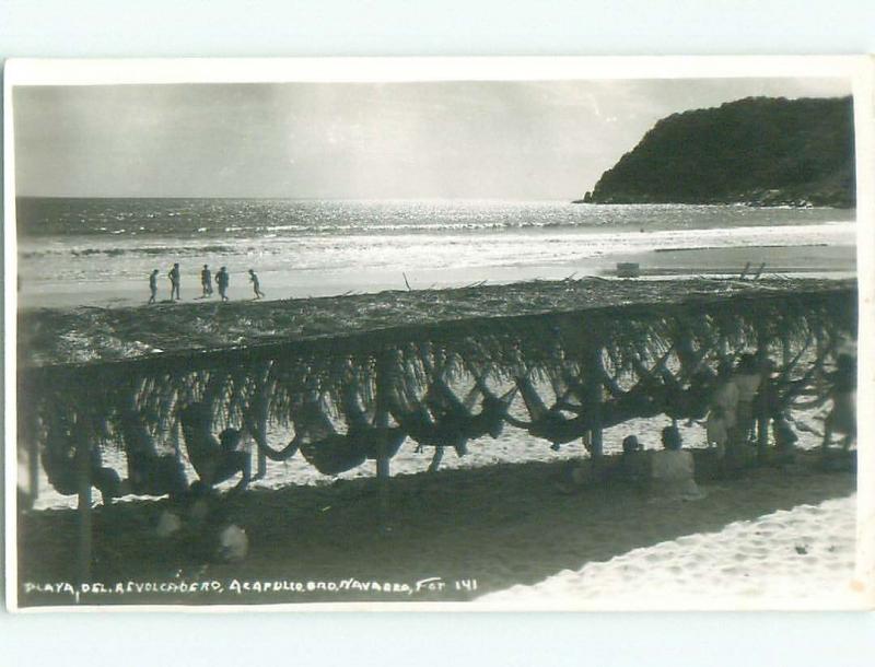 Pre-1950 rppc NICE VIEW Acapulco - Guerrero Mexico i3667