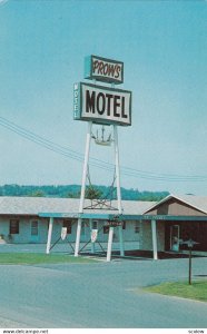 ROCHESTER, Minnesota, 1950-60s; Prow's Motel