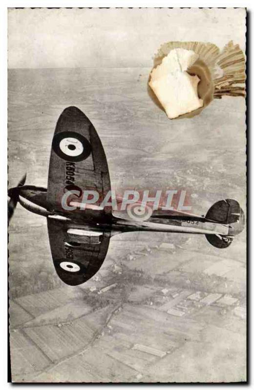 Postcard Modern Jet Aviation Royal Air Force Vickers Supermarine Spitfire