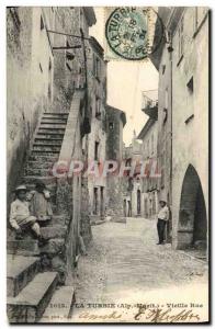 Old Postcard La Turbie Old Street Children