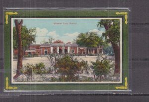 INDIA, MEERUT, WHEELER CLUB, c1910 ppc.,unused.