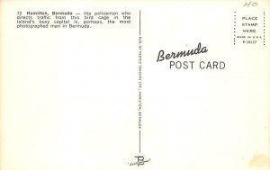 Bird Cage, Front Street Hamilton Bermuda Postcard