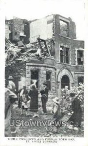 Tornado Septemeber 27th 1927 in St. Louis, Missouri