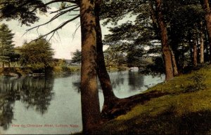 Massachusetts Ludlow View On Chicopee River