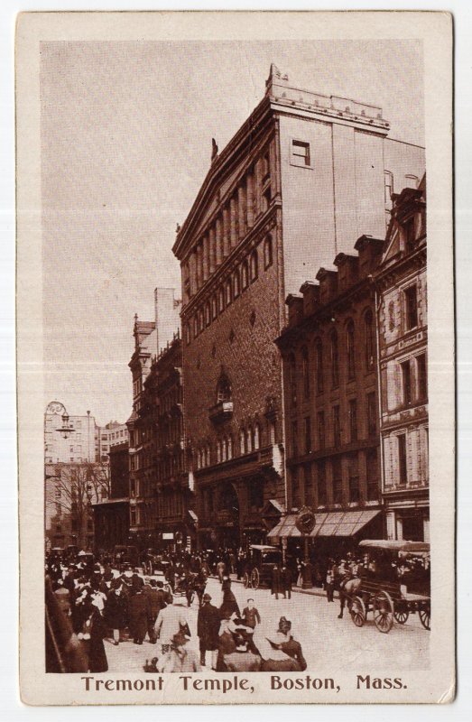 Boston, Mass, Tremont Temple