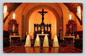 Motherhouse Chapel Sisters Blessed Sacrament Cornwells Heights PA Postcard WOB 