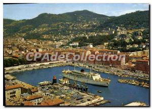 Postcard Nice Modern World Tourism Capital Le Napoleon Mail Corsica leaving h...