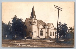 RPPC  Bemidji  M. E. Church  Minnesota    Real Photo Postcard  c1920
