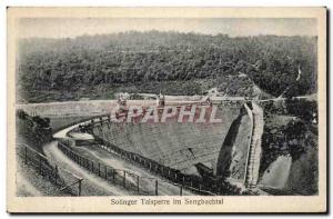 Postcard Old Solinger Talsperre in Sengbachtal