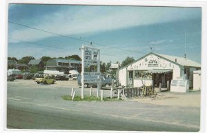 Nautical Gift Store Paul Anka Hyannis Cape Cod Massachusetts 1983 postcard 