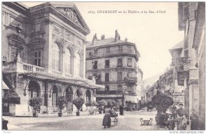 CHAMBERY, Le Theatre et la Rue d'Itali, Savoie, France, 00-10s