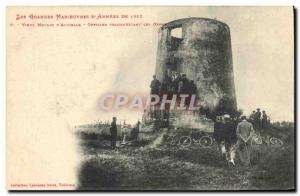 Postcard Old Army Maneuvers d & # 1902 Old mill 39armees d & # 39Auzielle