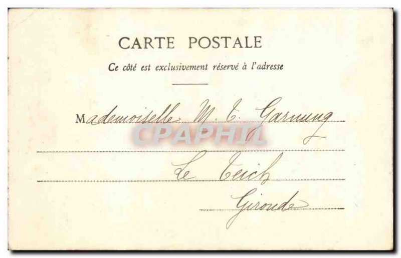 Old Postcard Bagnerres Bigorre collar d & # 39Aspin