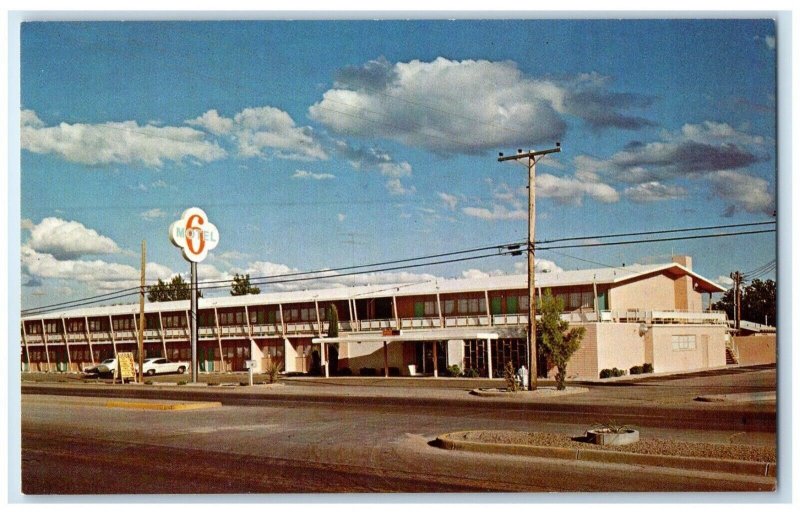 c1950's Motel 6 Of Las Cruces New Mexico NM, Cars Unposted Vintage Postcard