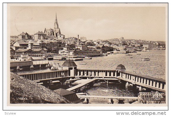 RP, Panorama, LYSEKIL, Sweden, 1920-1940s