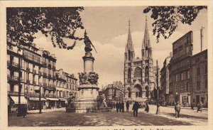 France Marseilles Le Monument des Mobiles et l'eglise des Reformes
